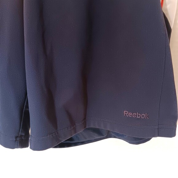 Reebok Shorts Mens L Blue Basketball Soccer Gym Athletic Running Training - Picture 5 of 7